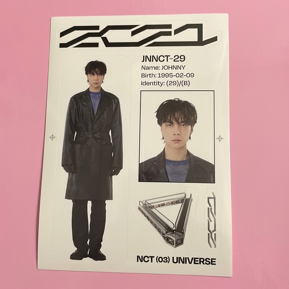NCT JOHNNY stickers